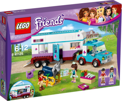 LEGO Friends Heartlake Horse Vet Trailer 41125 Kids at ASDA