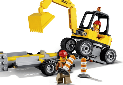 LEGO City Sweeper & Excavator 60152 Kids at