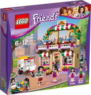 LEGO Friends Heartlake Pizzeria 41311 Kids at ASDA