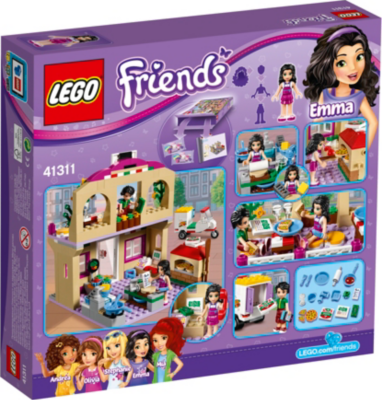 LEGO Friends Heartlake Pizzeria 41311 Kids at ASDA