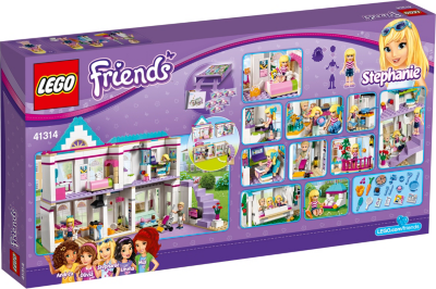 LEGO Friends Stephanie's House Set 41314 Kids at ASDA