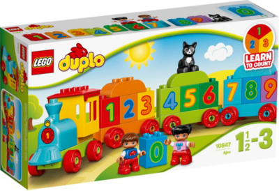 LEGO DUPLO Number Train 10847 Kids at ASDA
