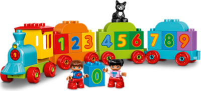 LEGO DUPLO Number Train 10847 Kids at ASDA
