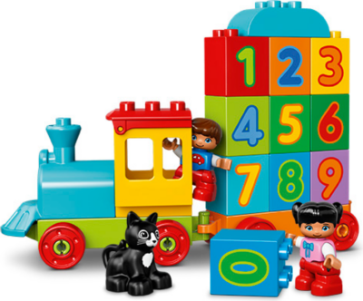 LEGO DUPLO Number Train 10847 Kids at ASDA