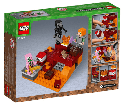 LEGO Minecraft The Nether Fight 21139 Toys & Character
