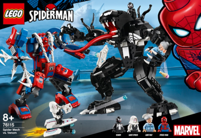 Venom 76115 Lego Super Heroes Spider Mech Vs Sets y