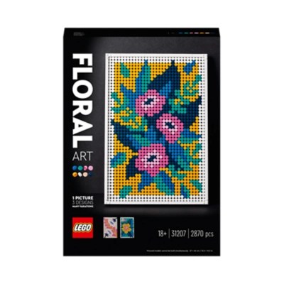 LEGO ART Floral Art 3in1 Crafts Set 31207 Toys & Character