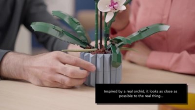 LEGO Icons Orchid Plant & Flowers Set 10311 Toys & Character