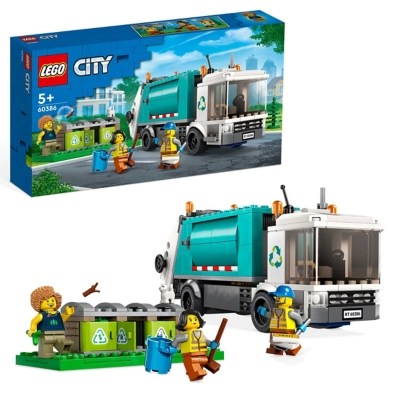 LEGO City Recycling Truck Bin Lorry Toy 60386 Toys & Character
