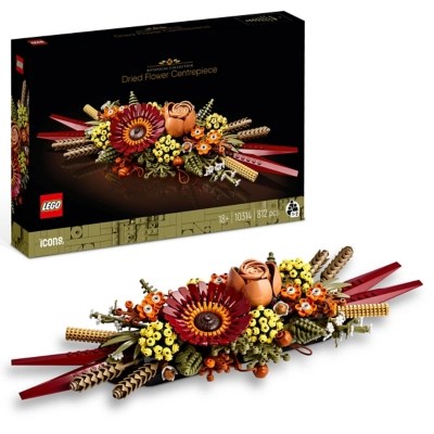 LEGO Icons Dried Flower Centrepiece Décor Set 10314 Toys & Character