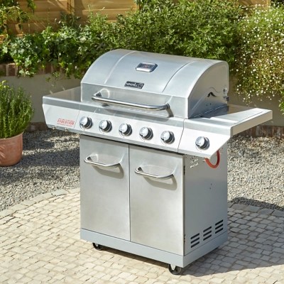 Nexgrill Evolution Infrared Plus 5 Burner & Side Gas Grill Home
