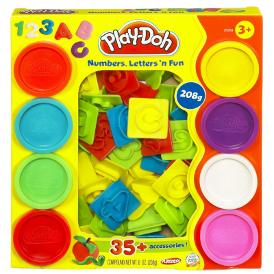 Playdoh Play-Doh Numbers and Letters Fun, Assorted 21018 - review