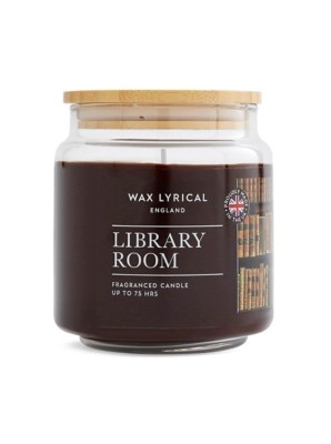 Medium Wax Lyrical Candle Library Room Home at ASDA