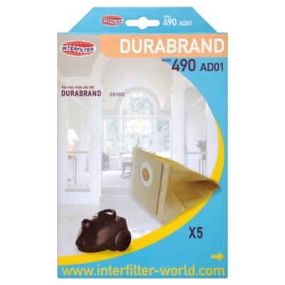 InterFilter 490 AD01 Vacuum Bags (For Durabrand Vacuum) Home & Garden