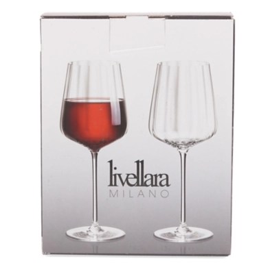 Livellara Large Red Wine Glass Set of 2 Home at ASDA