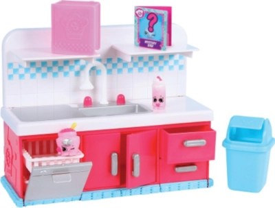 Shopkins Chef Club Playset Sparkle Clean Washer Kids at ASDA