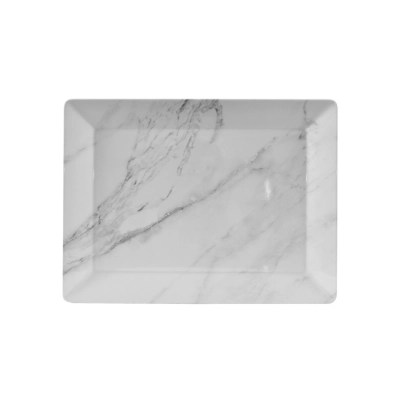 Marble Effect Melamine Serving Platter 2 Pack at ASDA
