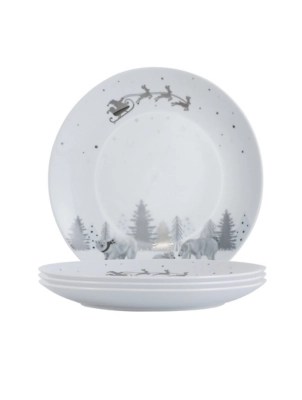 Winter Wonderland Dinner Plate Set of 4 at ASDA