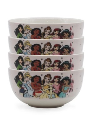 Disney Princess Bowl Set of 4 at ASDA