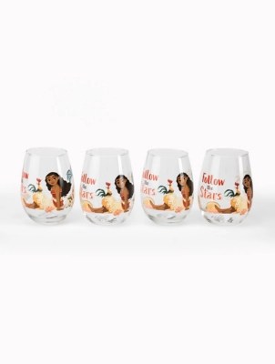 Disney Moana Tumbler Glasses Set of 4 at ASDA
