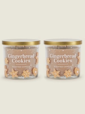 Natural Gingerbread Cookies Votive Candle at ASDA