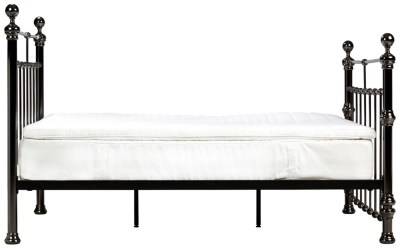 Helena Double Nickel Bed Chrome Furniture Offer at ASDA