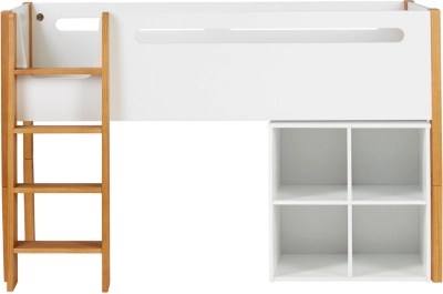 Alfie Mid Sleeper Bed and Storage Unit Two Tone Kids Beds at ASDA