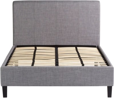 Home Antonio Scroll Bed in Light Grey King Size Beds at ASDA