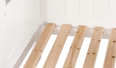 Finley Detachable Bunk Bed White Kids Beds at ASDA