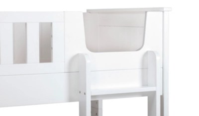 Finley Detachable Bunk Bed White Kids Beds at ASDA