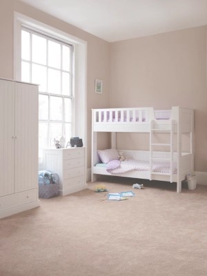 Finley Detachable Bunk Bed White Kids Beds at ASDA