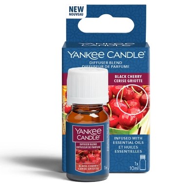 Yankee Candle Ultrasonic Aroma Oil Black Cherry Set of 2 at ASDA