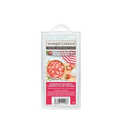 Yankee Candle Home Inspiration Wax Melt Cube Sugared Strawberries Set