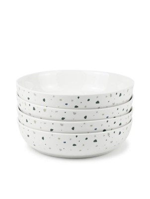 Terrazzo Pasta Bowl Set of 4 at ASDA
