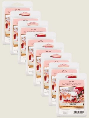 Pacific Wax Co Celebration Wax Melts Set of 8 at ASDA