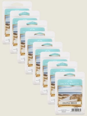 Pacific Wax Co Coastal Breeze Wax Melts Set of 8 at ASDA