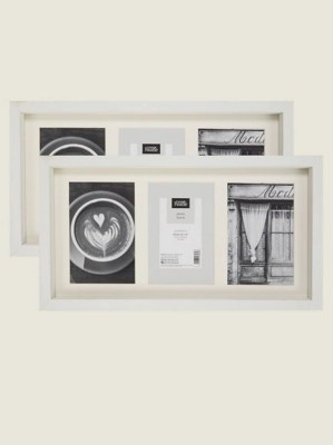 White Box Frame 6 x 4 Inch Set of 2 at ASDA