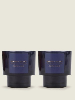 Navy Sapphire & Sea Salt Set of 2 at ASDA