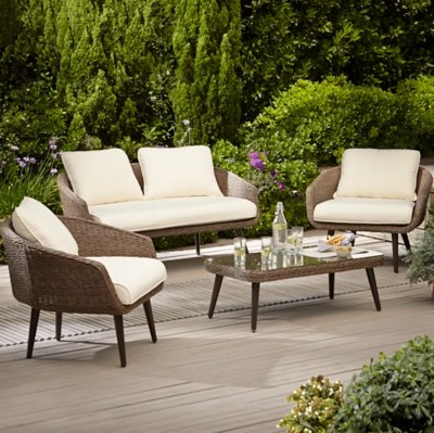 Leighton 4 Piece Sofa Set at ASDA