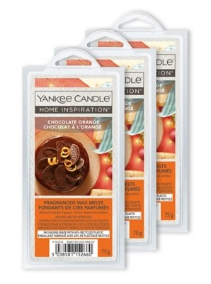 Yankee Candle Home Inspiration Scented Wax Melts, Chocolate Orange