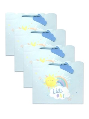 Blue Little One Large Gift Bag Set of 4 at ASDA