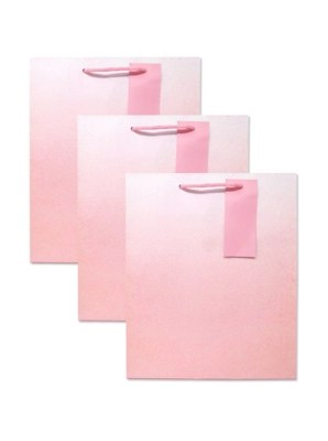 Flitter Pink Large Gift Bag Set of 3 at ASDA