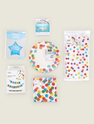 Bright Birthday Kit at ASDA