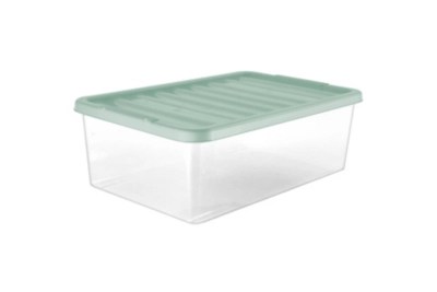 32L Underbed Storage Box and Green lid at ASDA