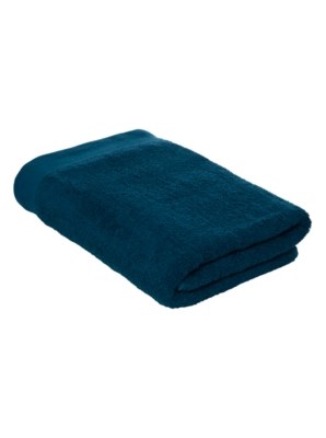 100 Cotton Bath Towel Lagoon 2 Pack at ASDA