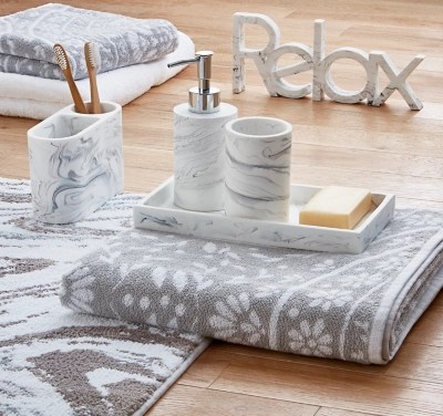 Marble Bathroom Range at ASDA