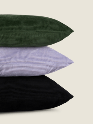 Jumbo Cord Cushion Collection at ASDA