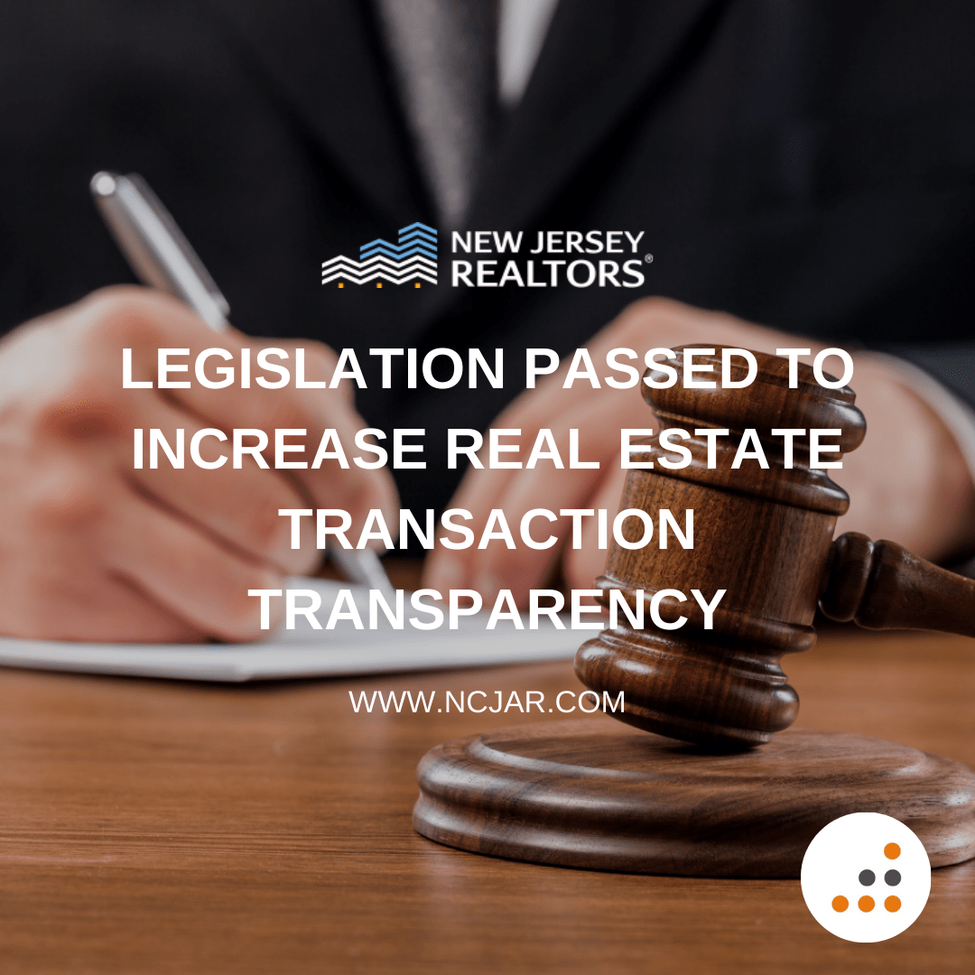 Legislation Passed to Increase Real Estate Transaction Transparency