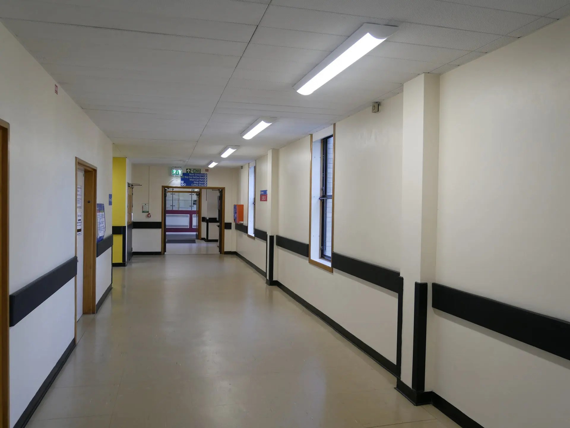 Dewsbury and District Hospital, Dewsbury ASD Lighting PLC