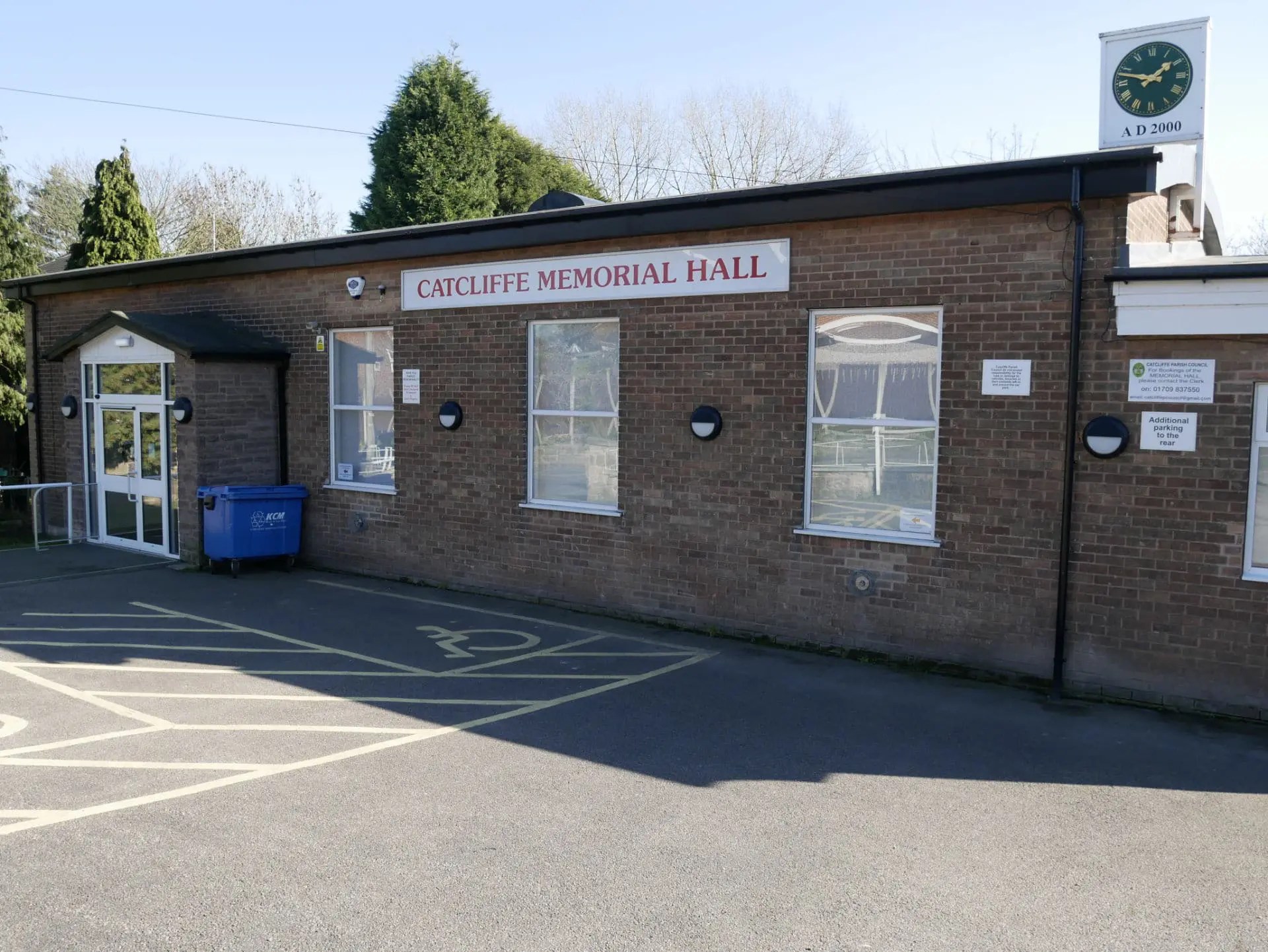 Catcliffe Memorial Hall, Catcliffe Case Study ASD Lighting PLC